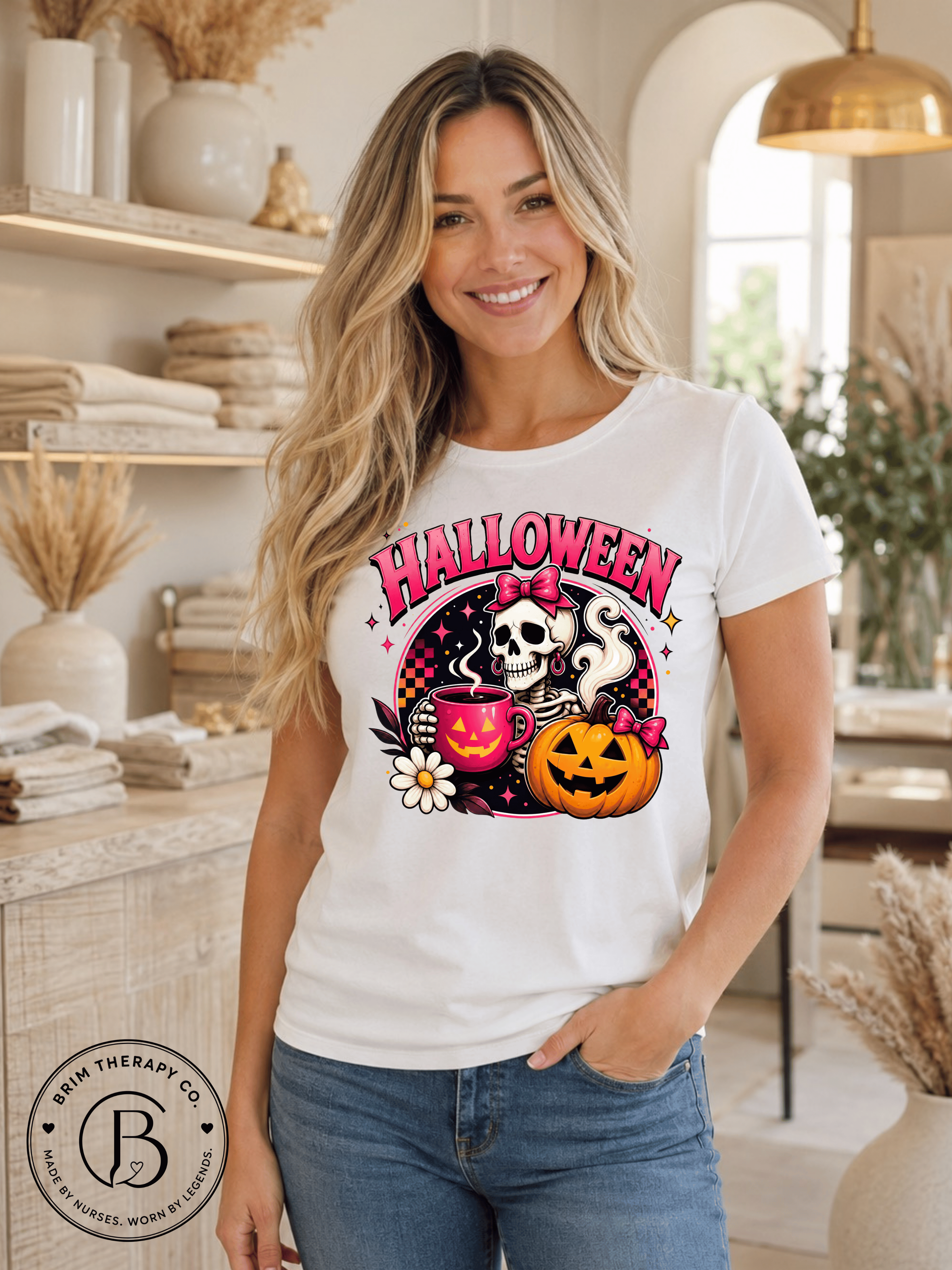 SEHL1018: Pumpkin Spice & Spooky Vibes Tee