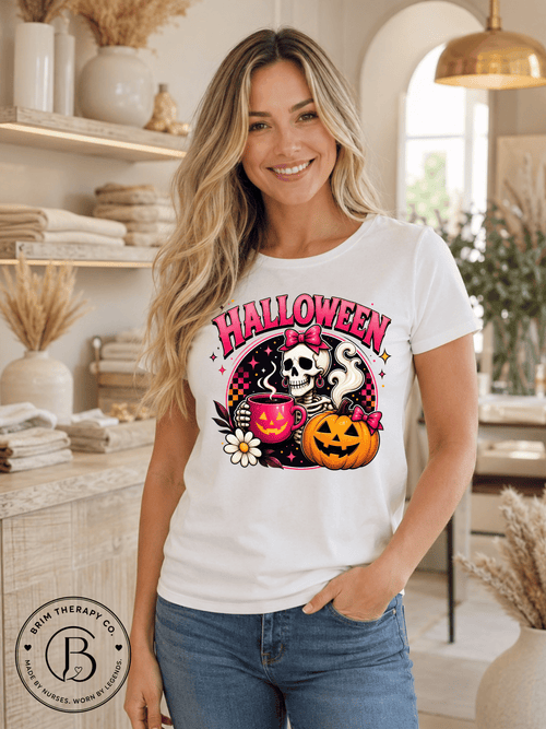SEHL1018: Pumpkin Spice & Spooky Vibes Tee