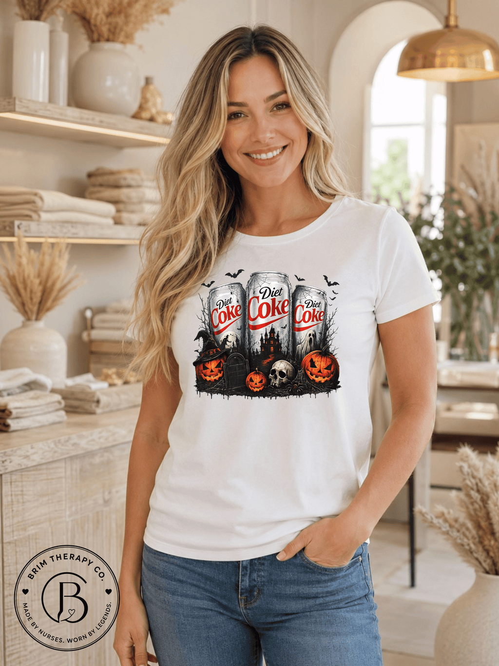 SEHL1028: Diet Coke After Dark Halloween Tee