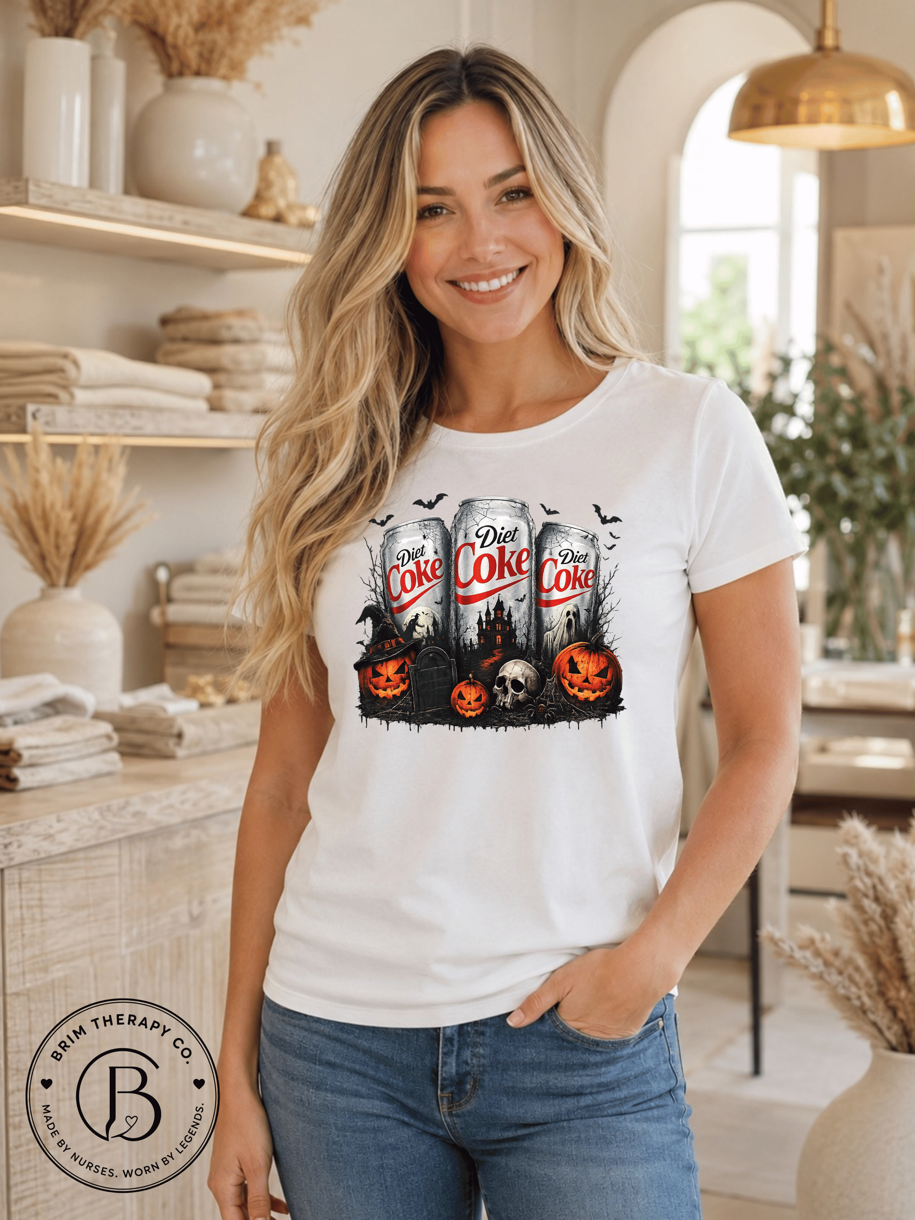 SEHL1028: Diet Coke After Dark Halloween Tee
