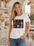 SEHL1029: The Stabby Bunch Horror Movie Halloween Tee