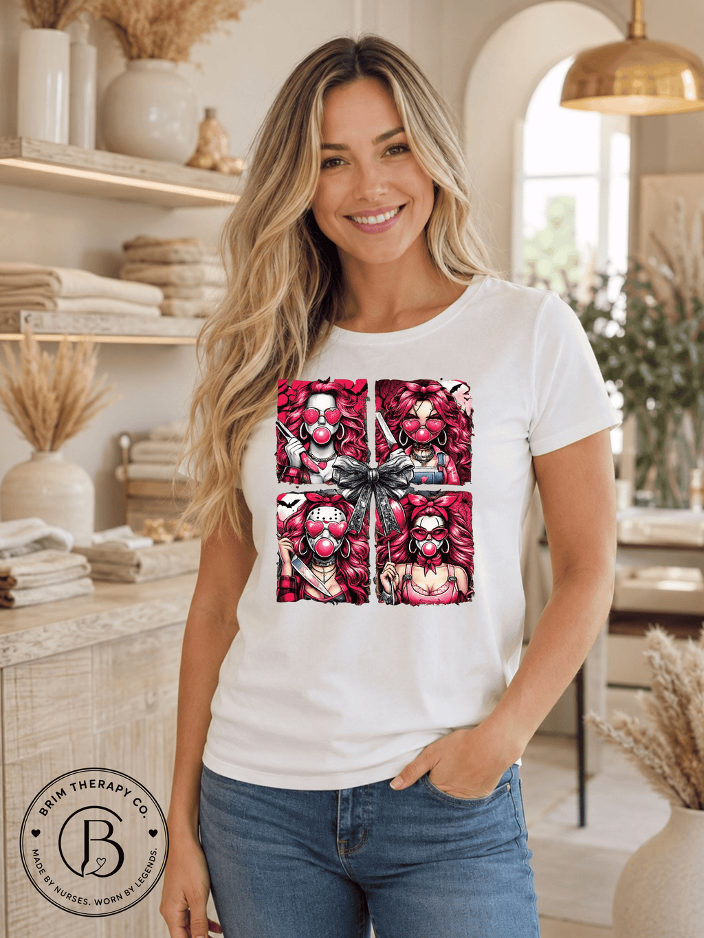 SEHL1009: Pretty Girls Love Horror Tee