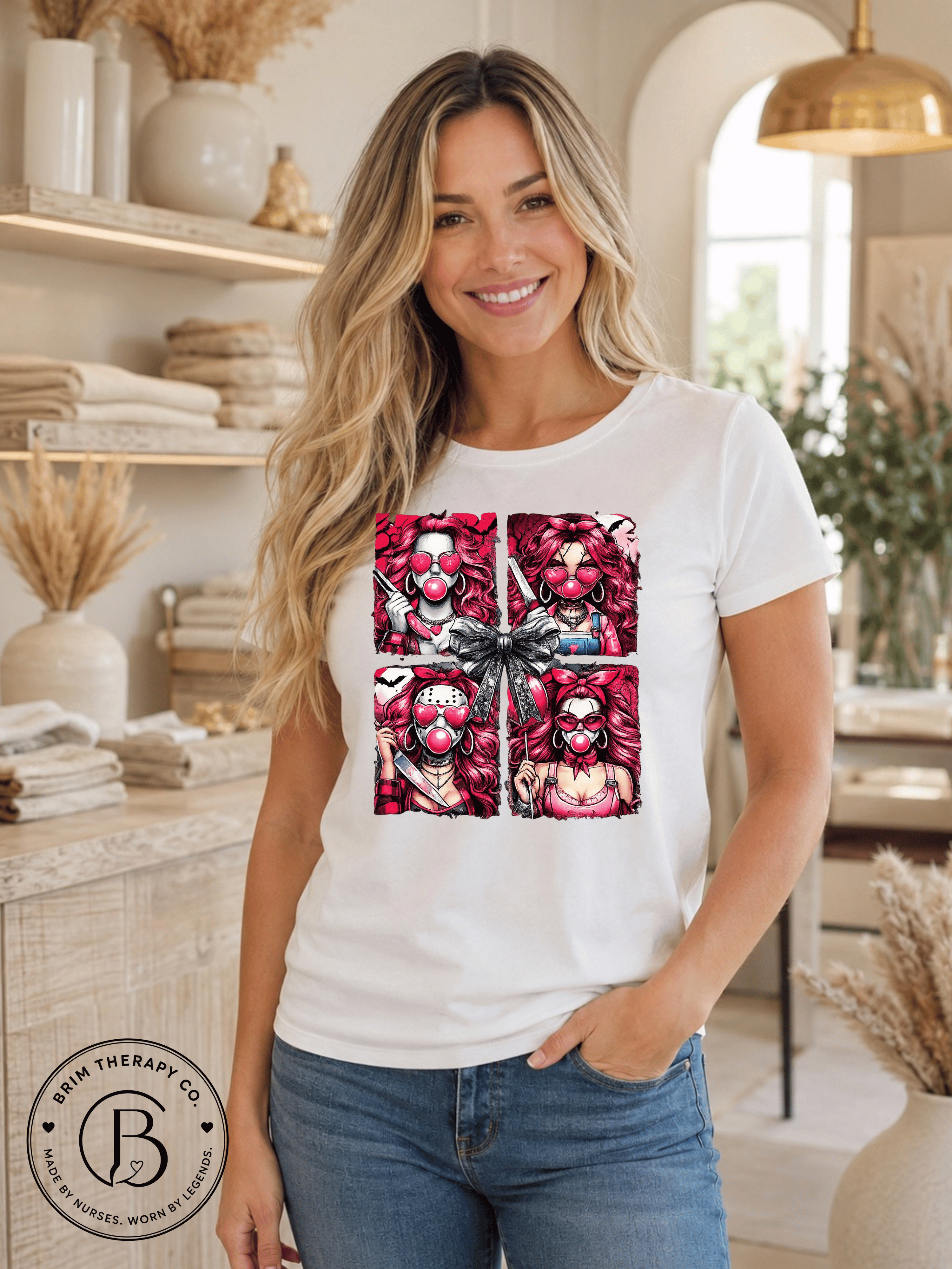 SEHL1009: Pretty Girls Love Horror Tee