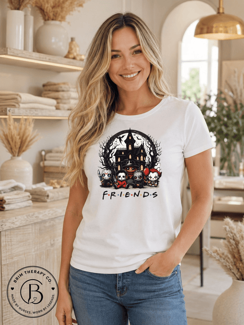 SEHL1017: Friends Til the End Horror Tee