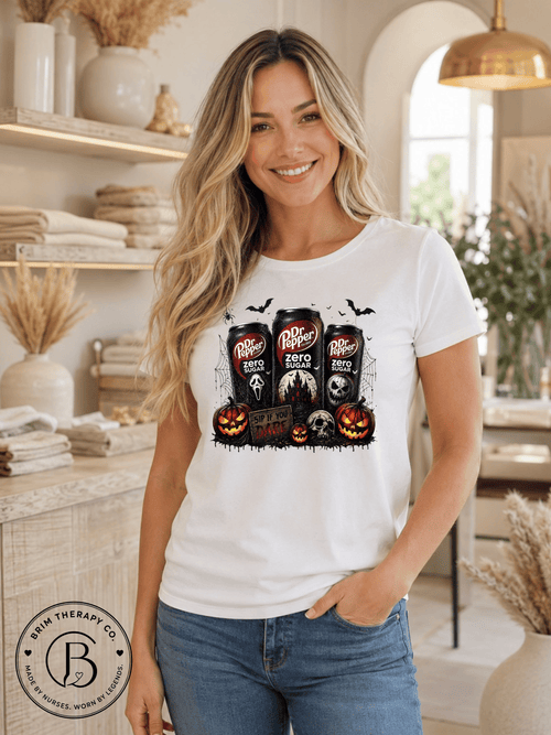 SEHL1031: Sip if you dare Dr. Pepper Zero Halloween Tee
