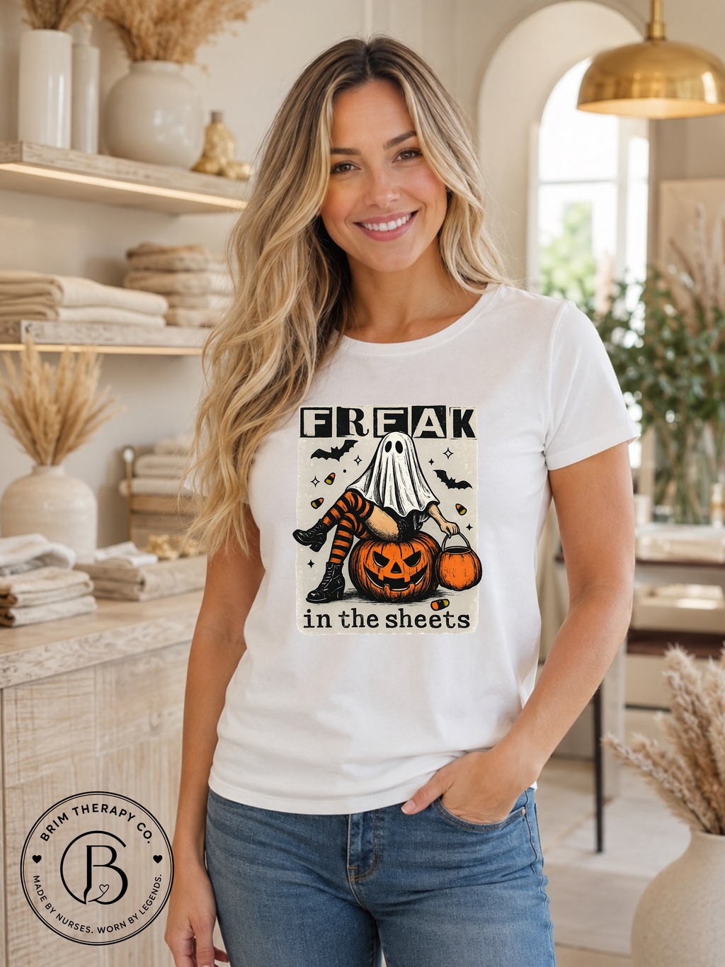 SEHL1003: Freak in the Sheets Halloween tee