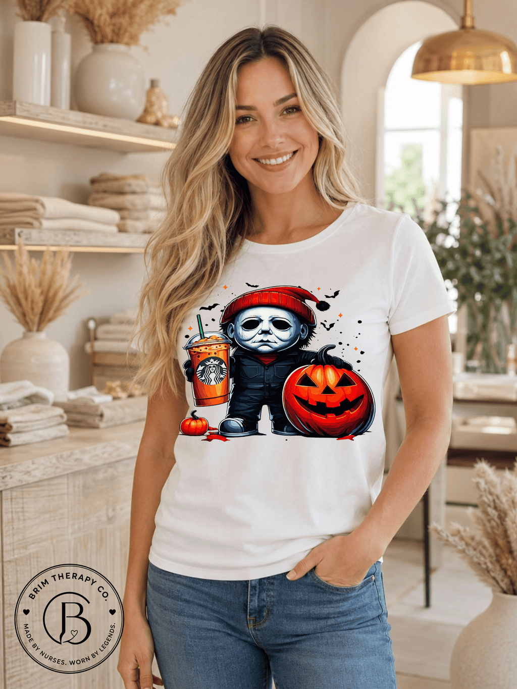 SEHL1035: Killer Coffee Run Halloween Tee