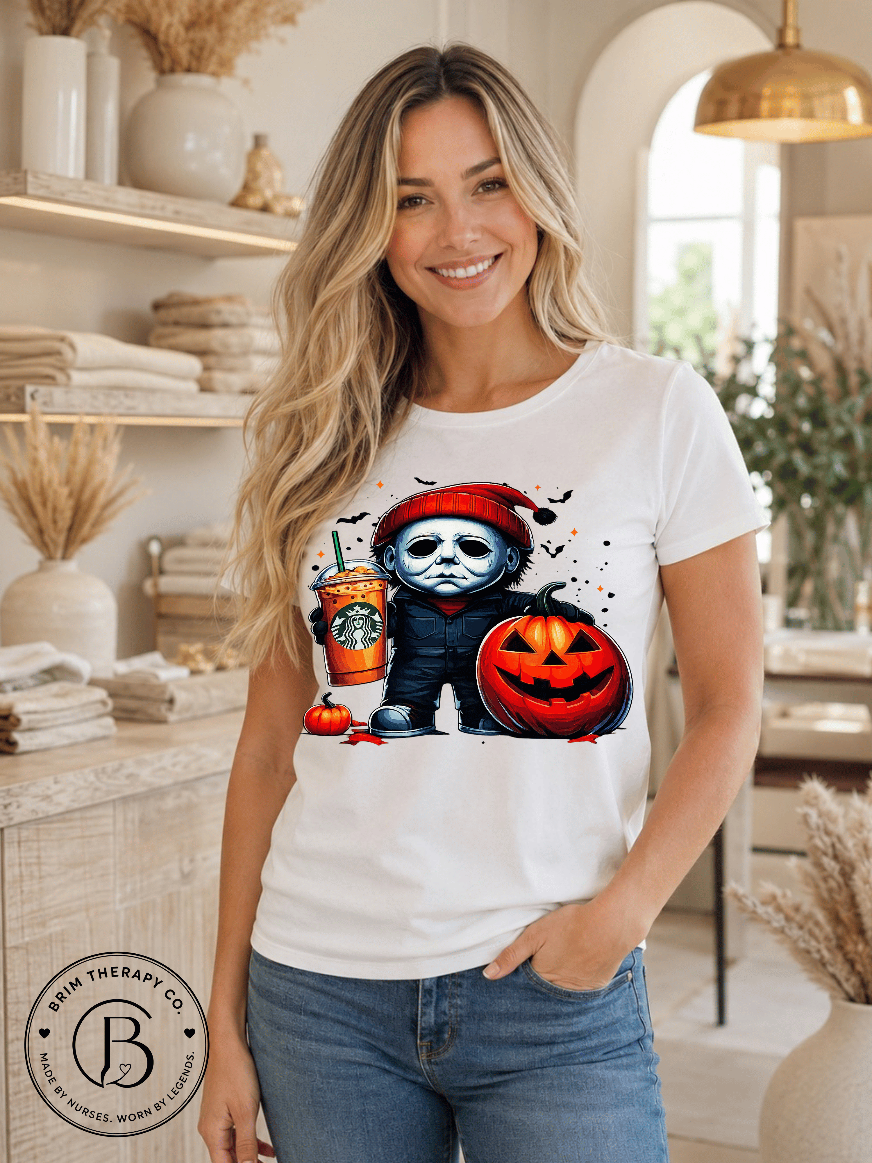 SEHL1035: Killer Coffee Run Halloween Tee