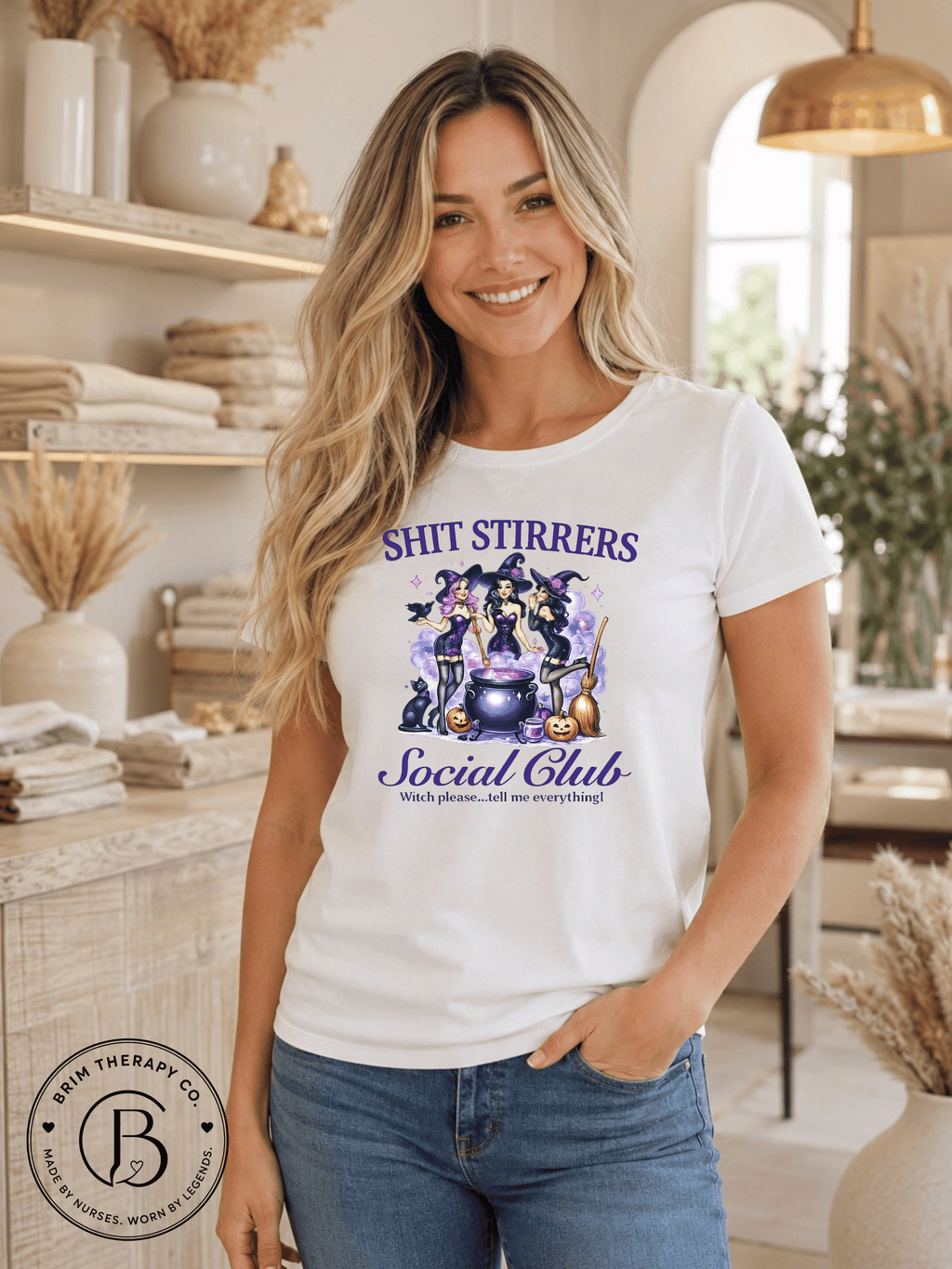 SEHL1006: Sh*t Stirrers Social Club Tee