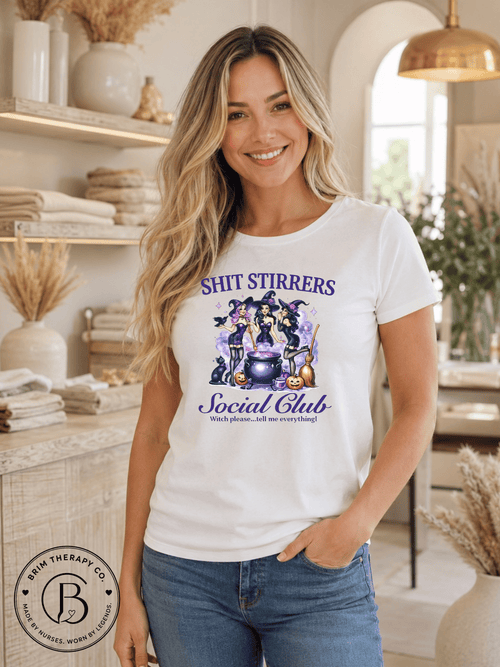 SEHL1006: Sh*t Stirrers Social Club Tee