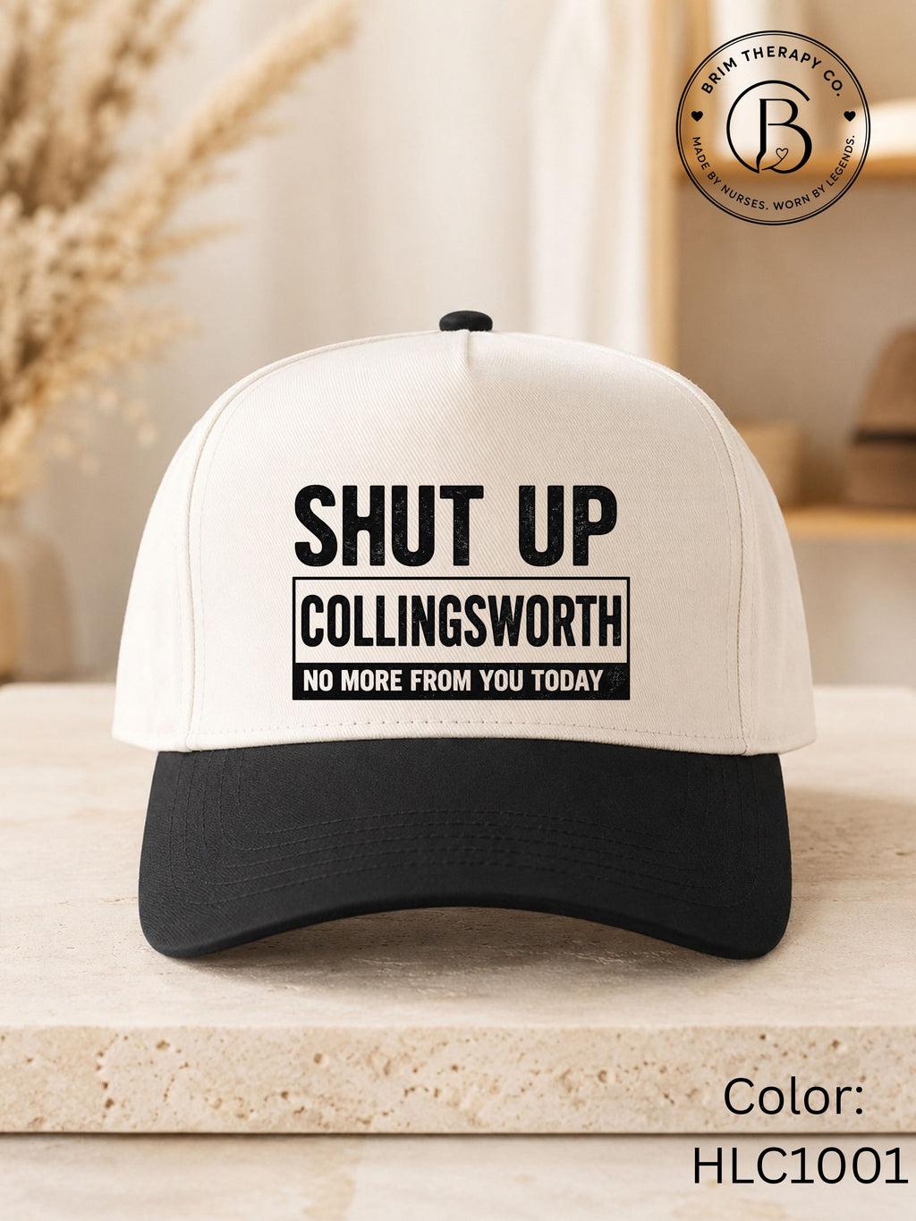 SPFB1249: Shut up Collingsworth Game Day Trucker Hat