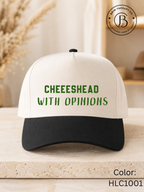 SPFB1304: Cheesehead with Opinions Trucker Hat