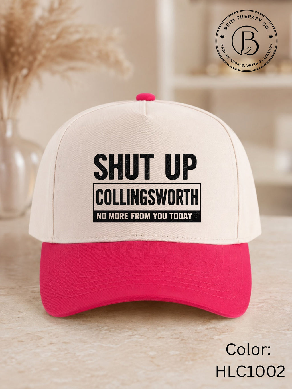 SPFB1249: Shut up Collingsworth Game Day Trucker Hat