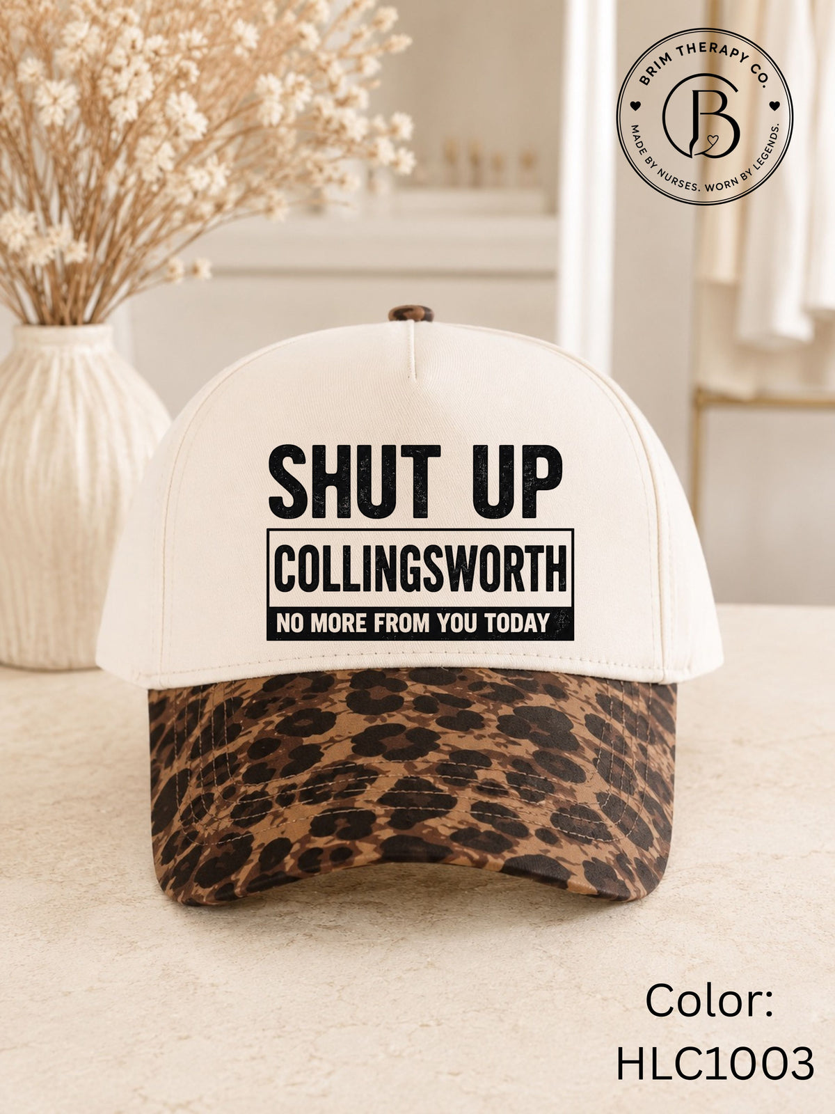 SPFB1249: Shut up Collingsworth Game Day Trucker Hat