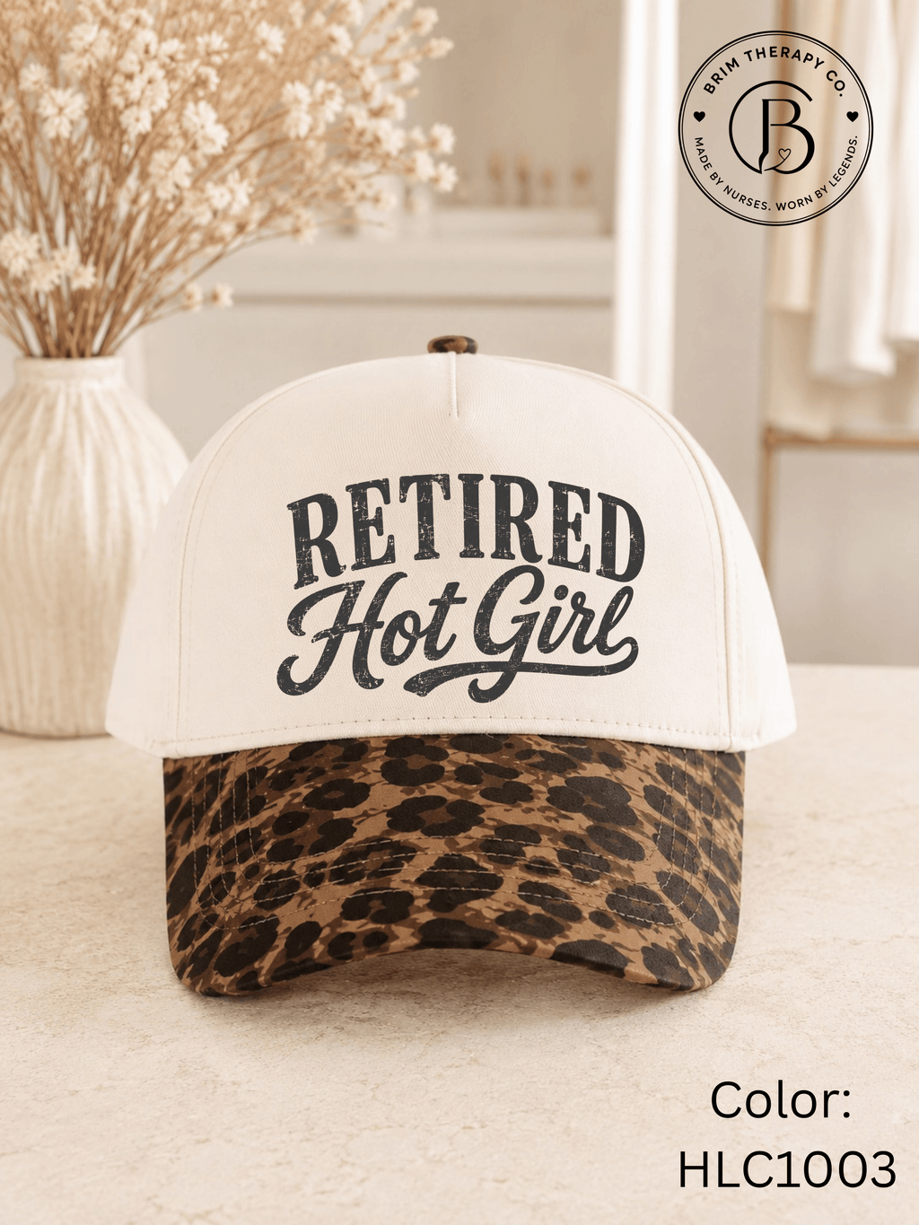 GELI1025: Retired Hot Girl Trucker Hat