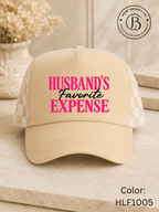 GELI1026: Husband's Favorite Expense Trucker Hat