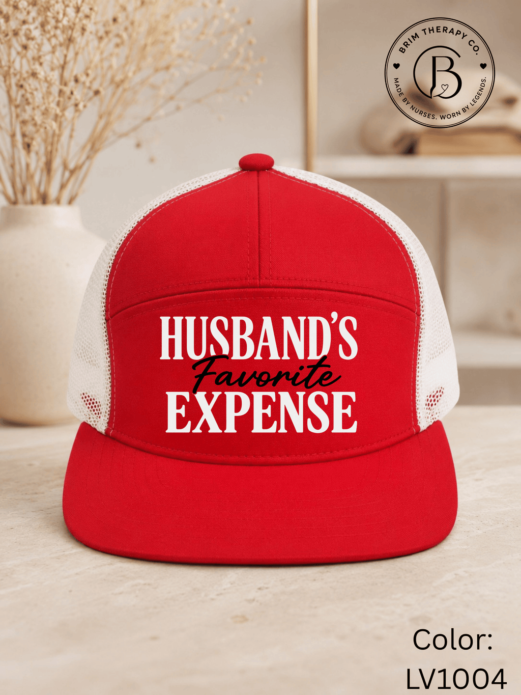GELI1026: Husband's Favorite Expense Trucker Hat