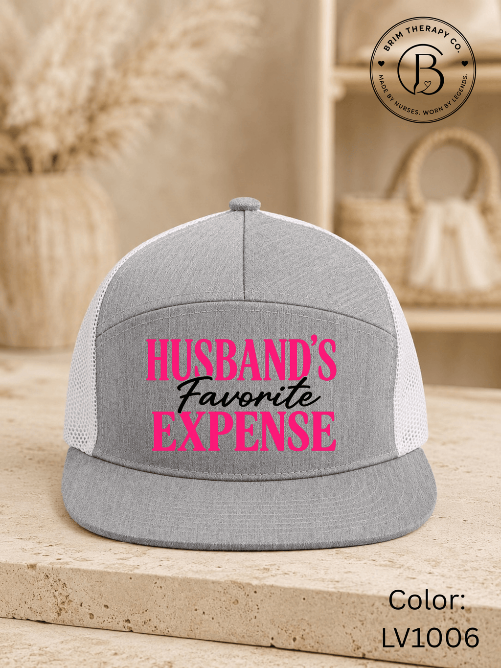 GELI1026: Husband's Favorite Expense Trucker Hat