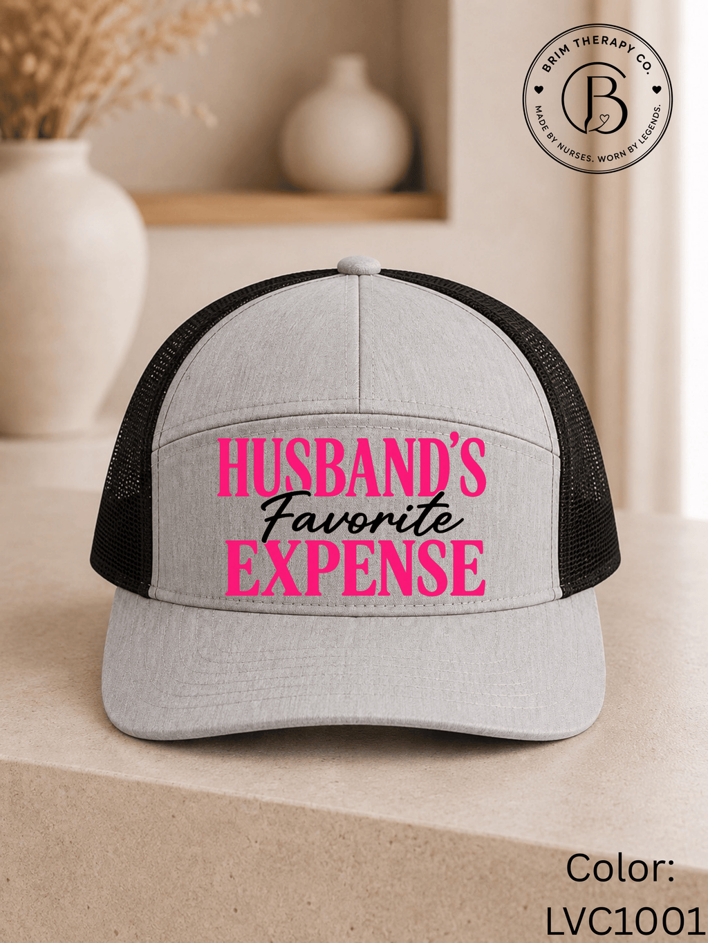 GELI1026: Husband's Favorite Expense Trucker Hat