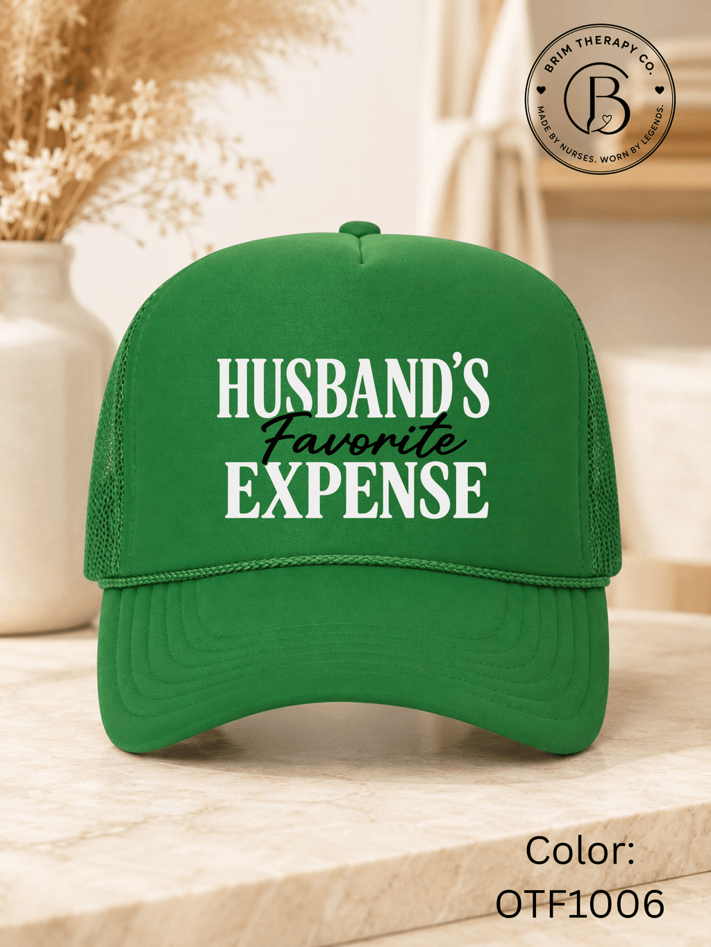 GELI1026: Husband's Favorite Expense Trucker Hat