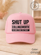 SPFB1249: Shut up Collingsworth Game Day Trucker Hat