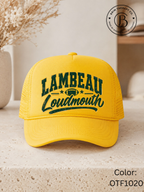 SPFB1307: Lambeau Loudmouth Packers Football Trucker Hat