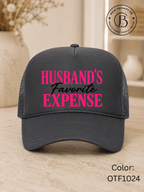GELI1026: Husband's Favorite Expense Trucker Hat