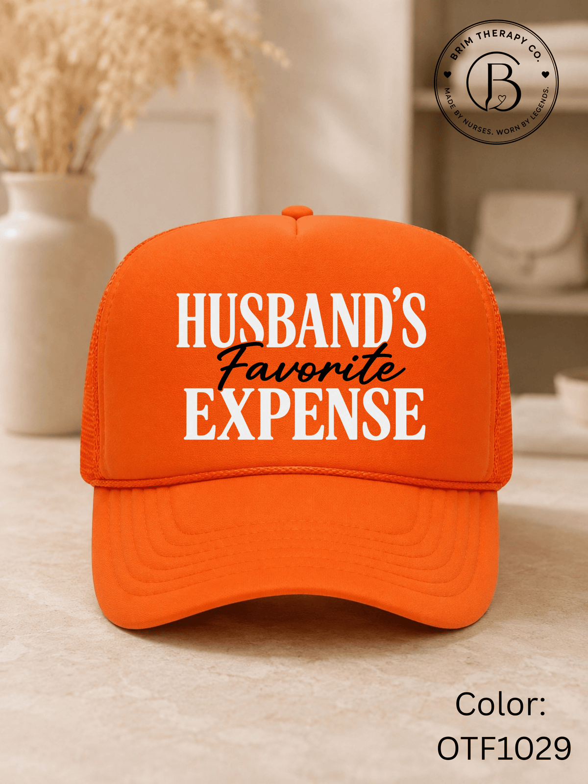 GELI1026: Husband's Favorite Expense Trucker Hat