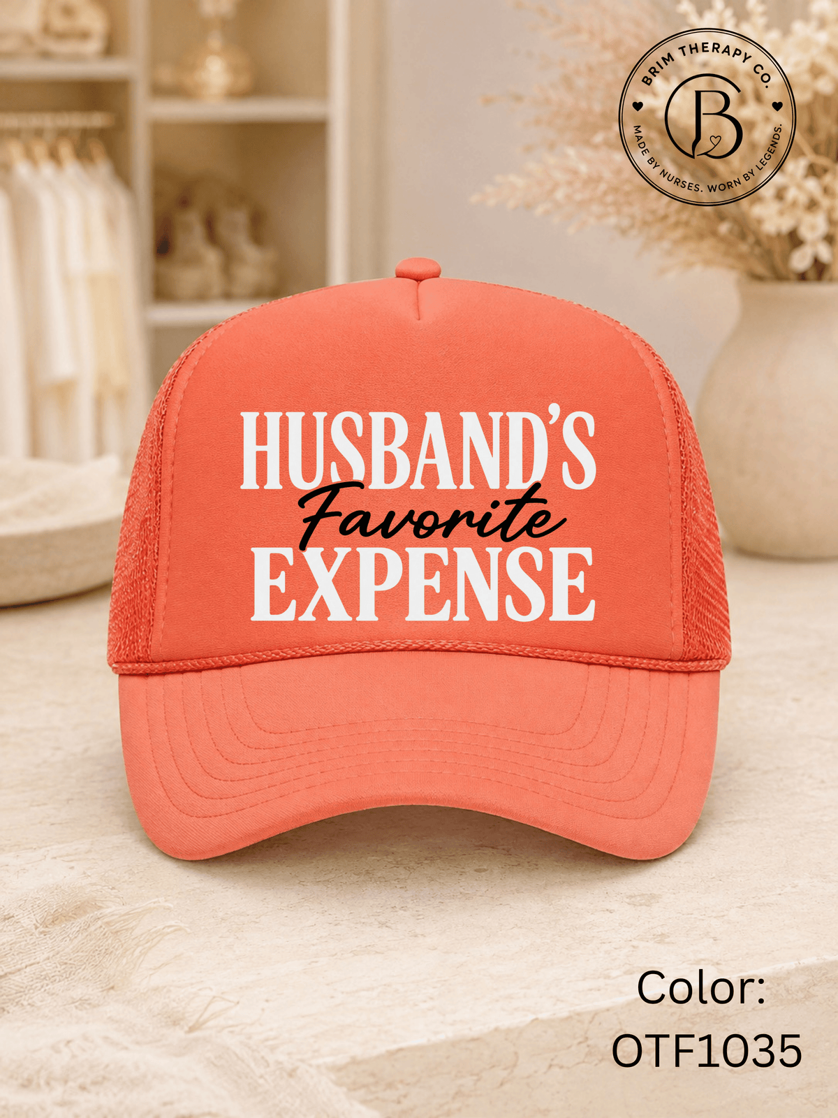 GELI1026: Husband's Favorite Expense Trucker Hat