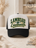 SPFB1307: Lambeau Loudmouth Packers Football Trucker Hat