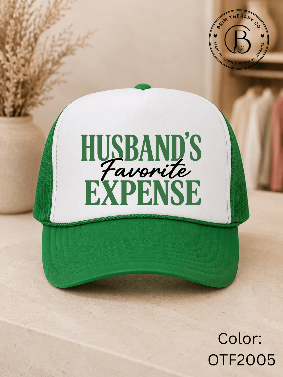 GELI1026: Husband's Favorite Expense Trucker Hat