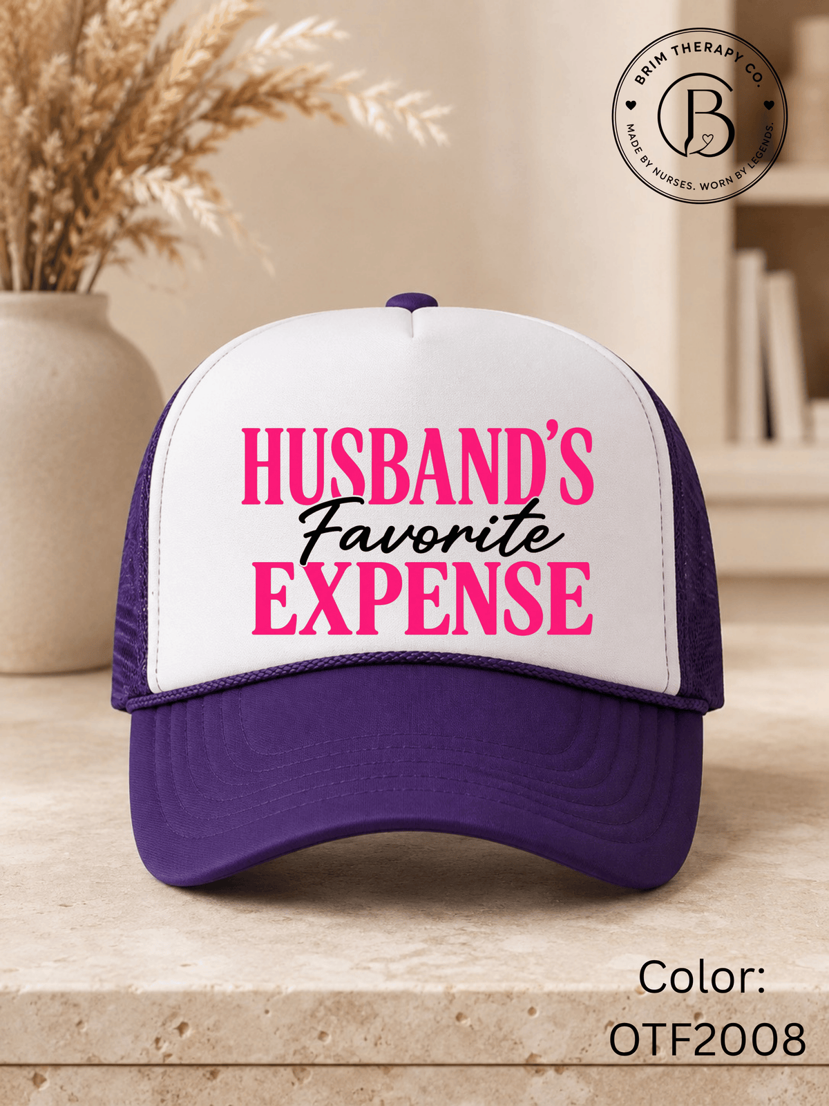 GELI1026: Husband's Favorite Expense Trucker Hat