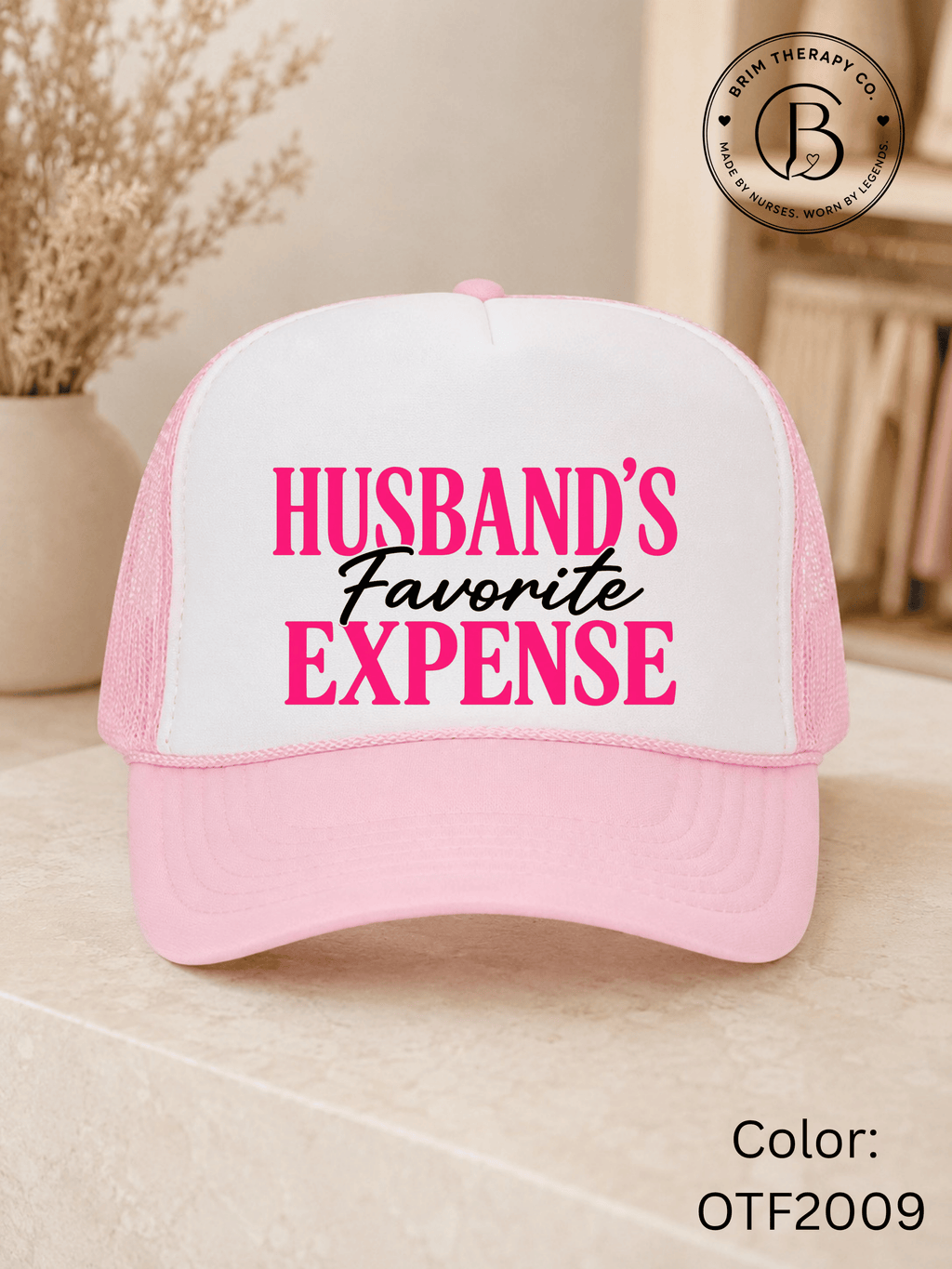 GELI1026: Husband's Favorite Expense Trucker Hat