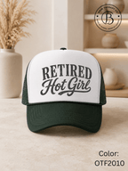 GELI1025: Retired Hot Girl Trucker Hat