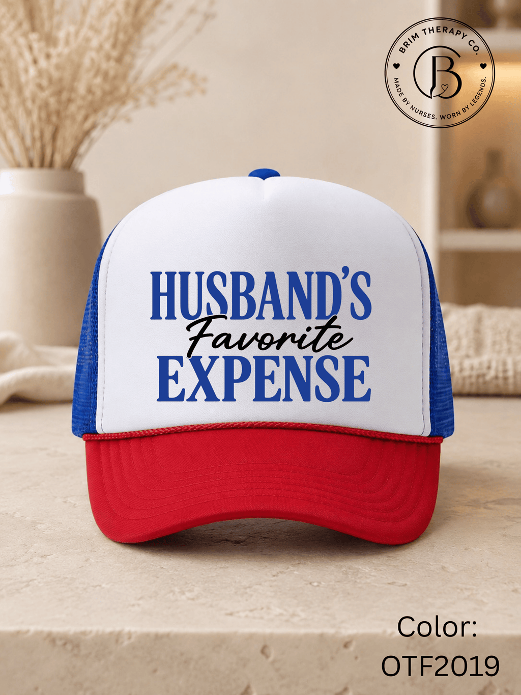 GELI1026: Husband's Favorite Expense Trucker Hat