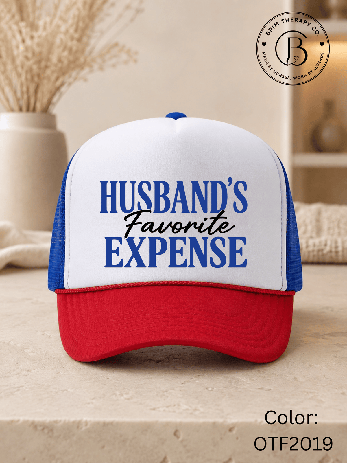 GELI1026: Husband's Favorite Expense Trucker Hat