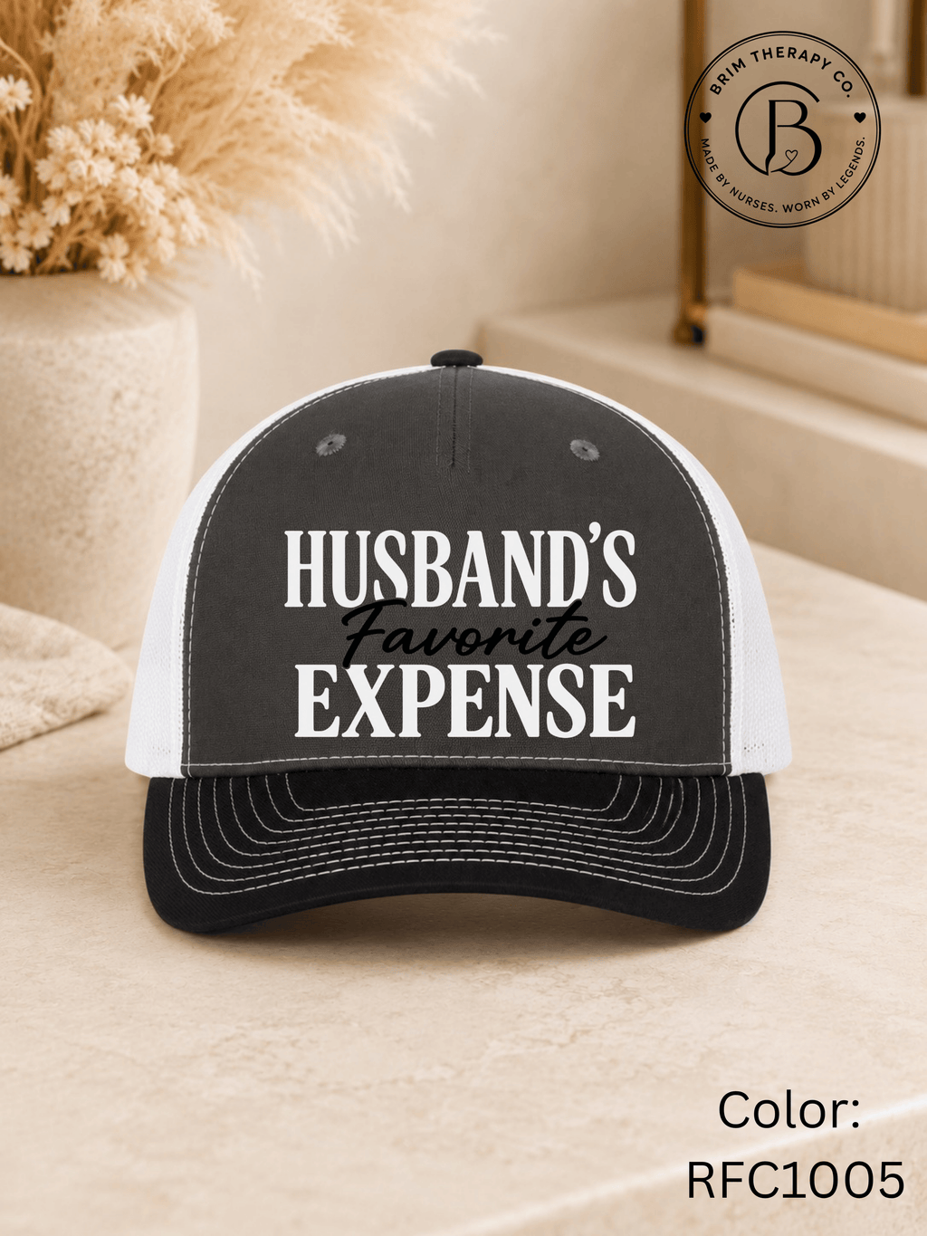 GELI1026: Husband's Favorite Expense Trucker Hat