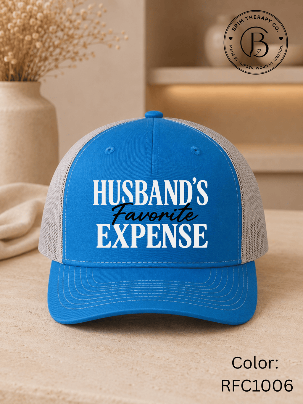 GELI1026: Husband's Favorite Expense Trucker Hat
