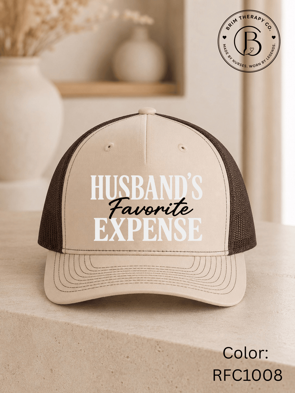 GELI1026: Husband's Favorite Expense Trucker Hat