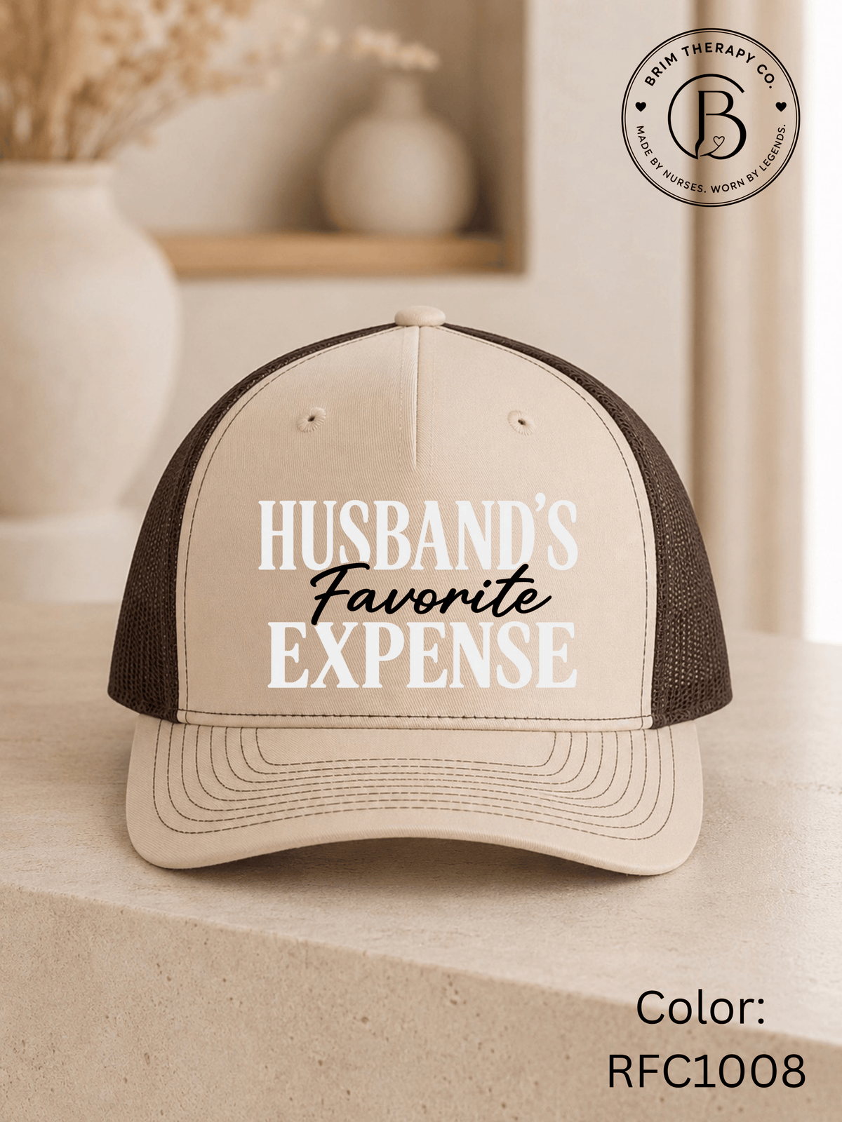 GELI1026: Husband's Favorite Expense Trucker Hat