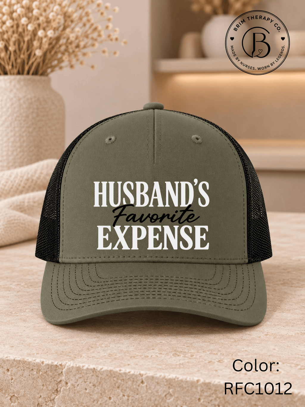 GELI1026: Husband's Favorite Expense Trucker Hat