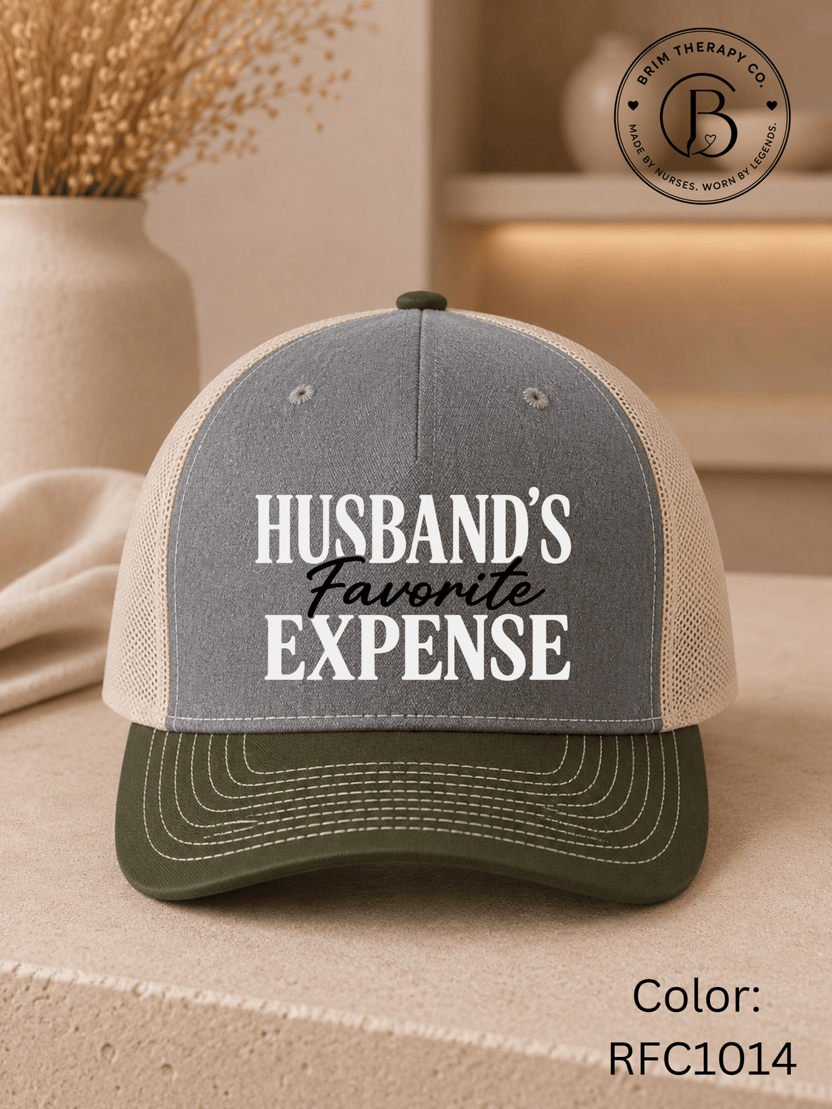 GELI1026: Husband's Favorite Expense Trucker Hat