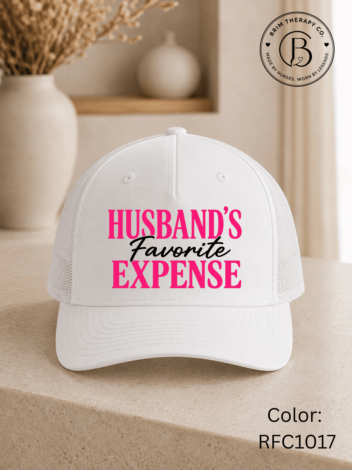 GELI1026: Husband's Favorite Expense Trucker Hat