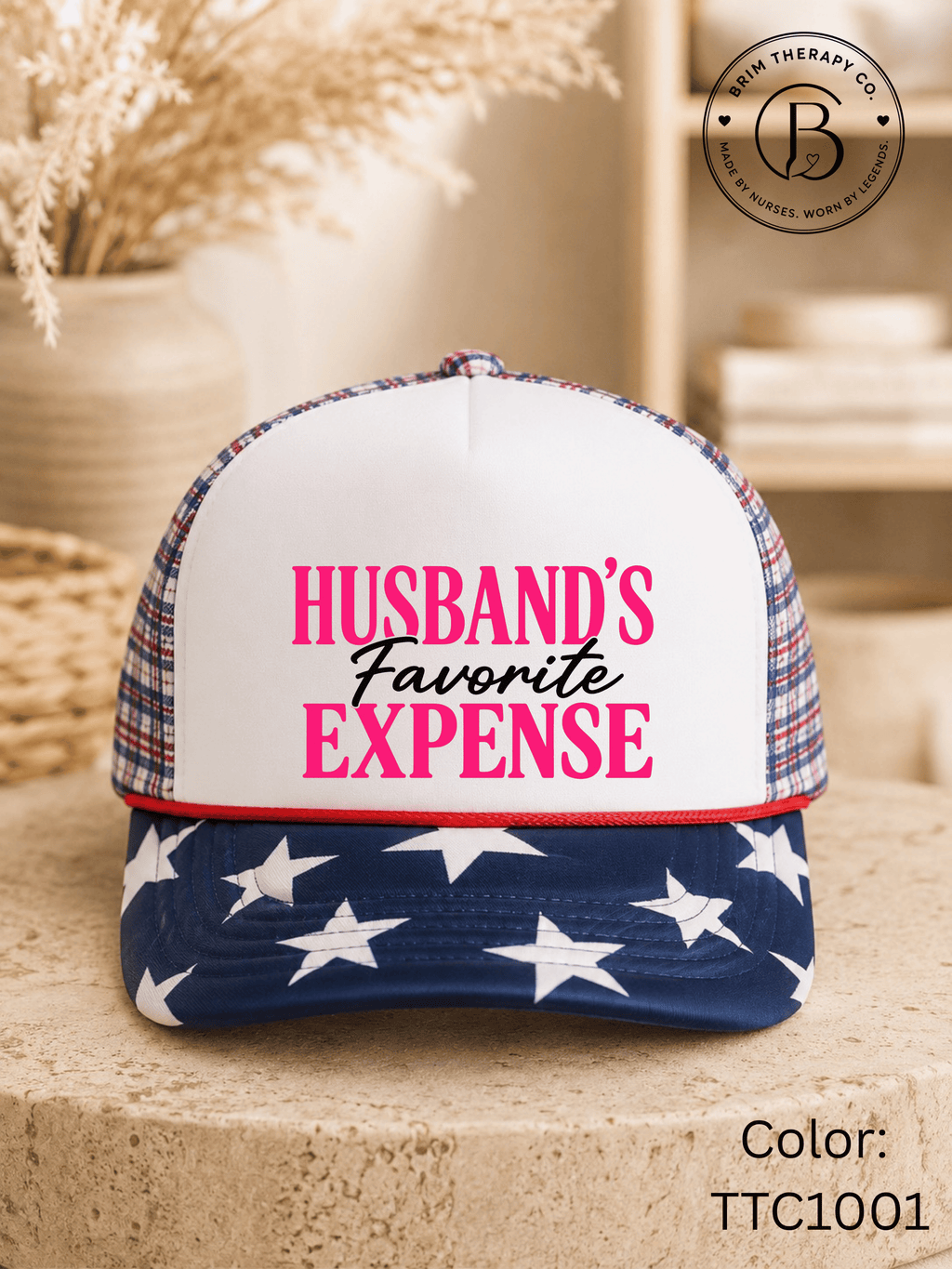 GELI1026: Husband's Favorite Expense Trucker Hat