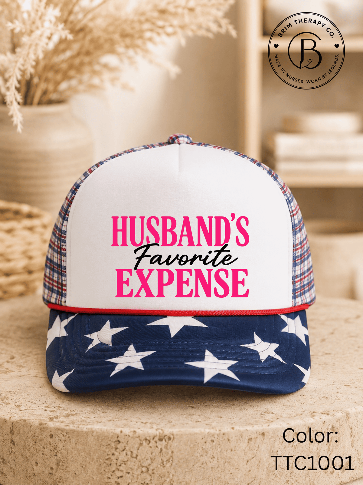 GELI1026: Husband's Favorite Expense Trucker Hat