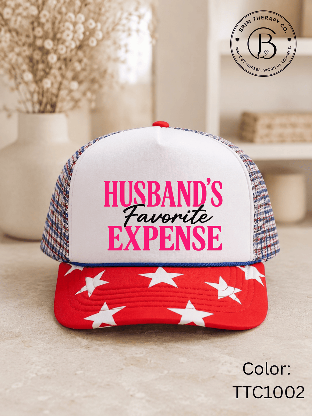 GELI1026: Husband's Favorite Expense Trucker Hat