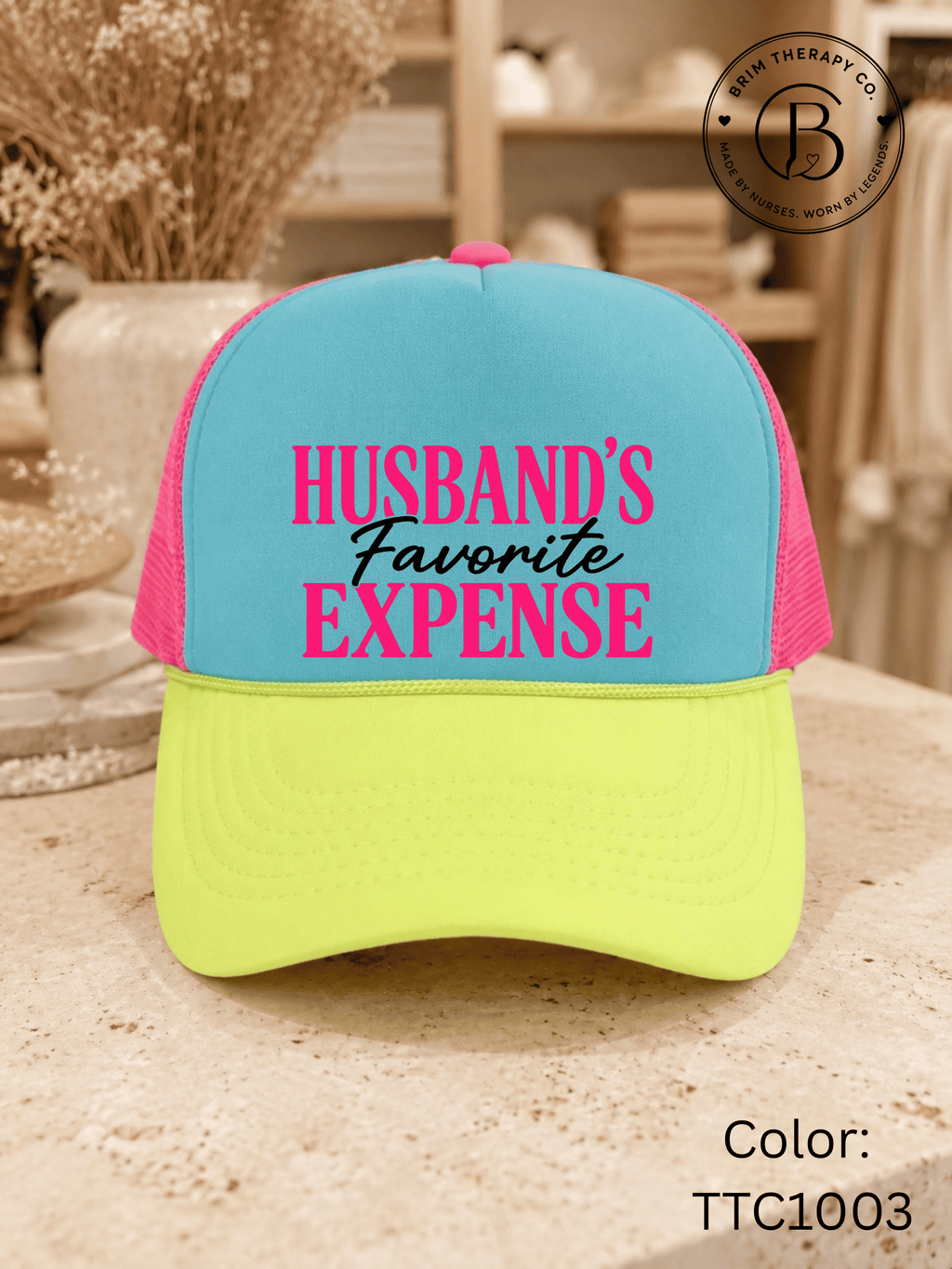 GELI1026: Husband's Favorite Expense Trucker Hat