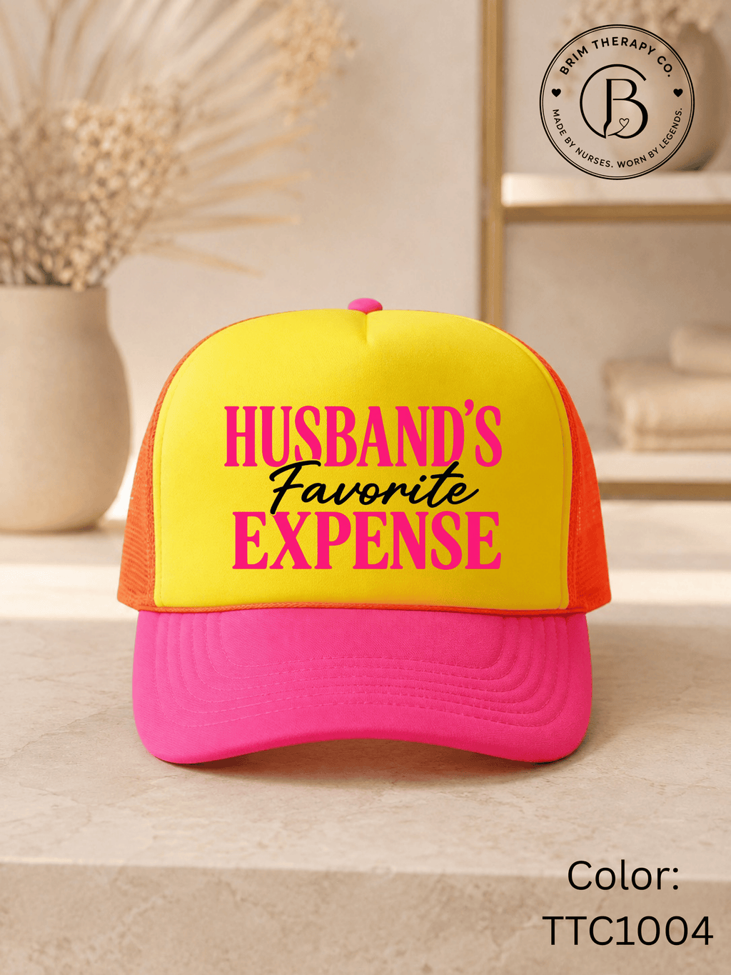 GELI1026: Husband's Favorite Expense Trucker Hat