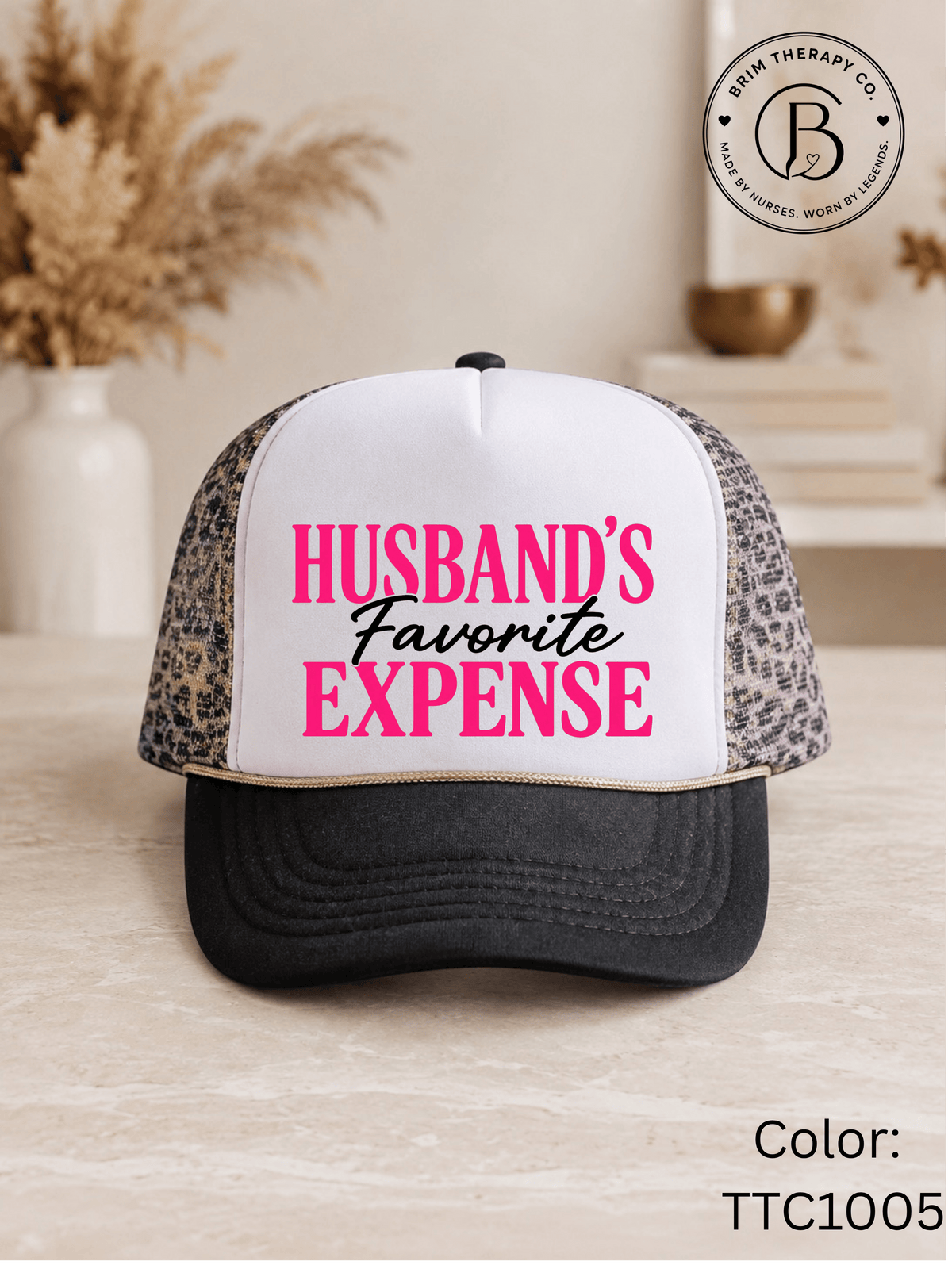 GELI1026: Husband's Favorite Expense Trucker Hat