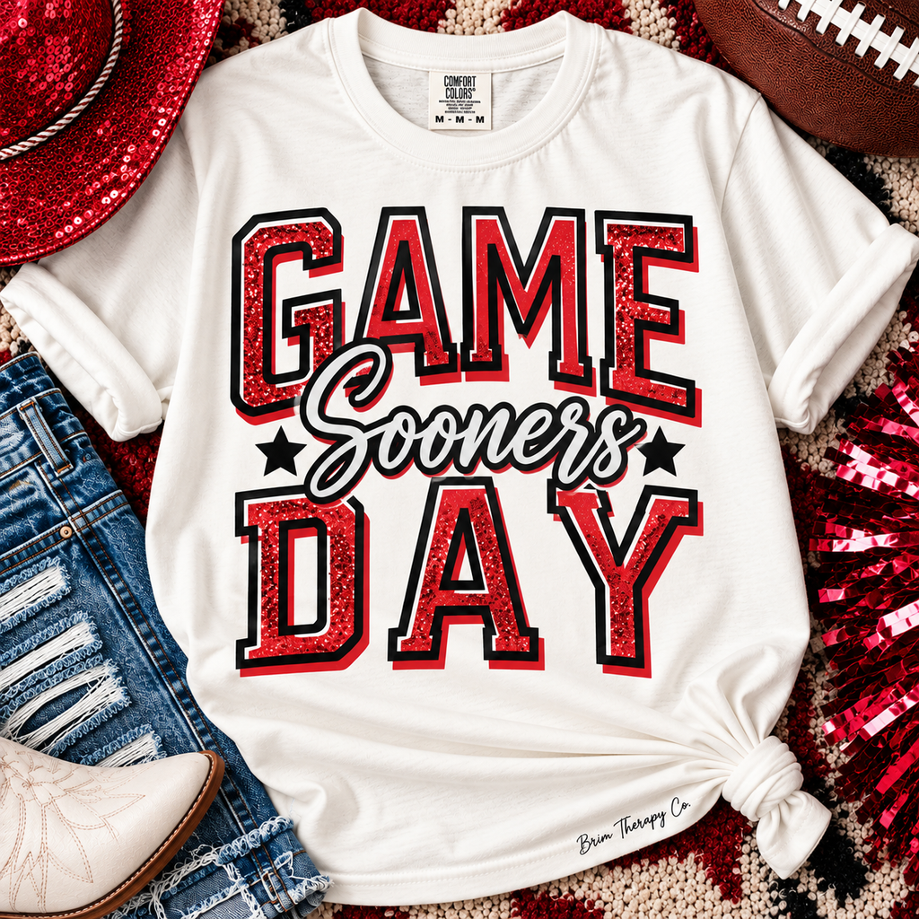Oklahoma Sooners Game Day Retro Graphic Tee